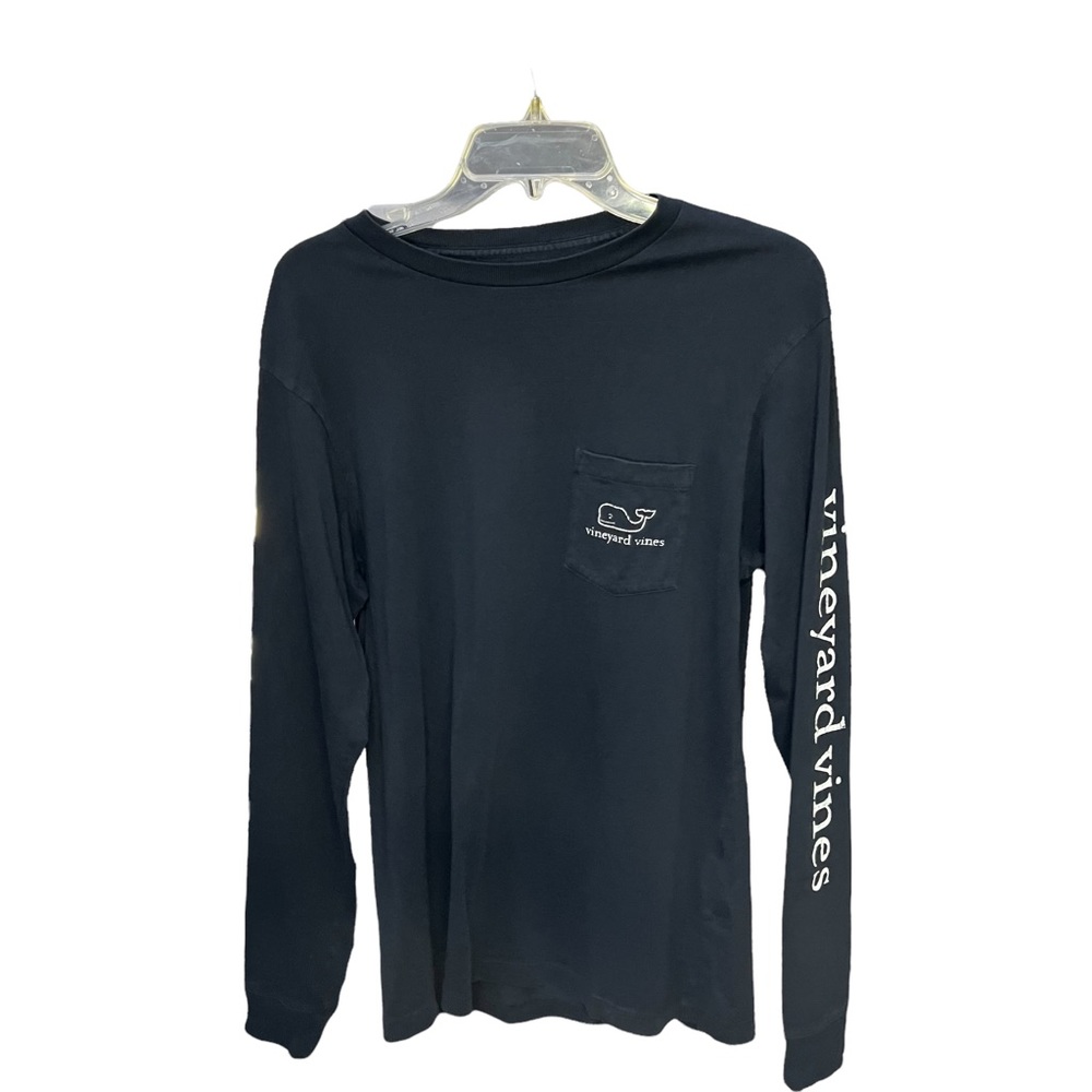 Vineyard Vines Men Black Long Sleeve
